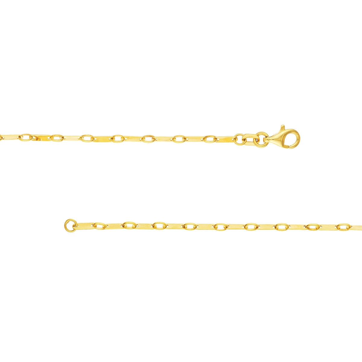 Flat Link Chain Bracelet - PREORDER
