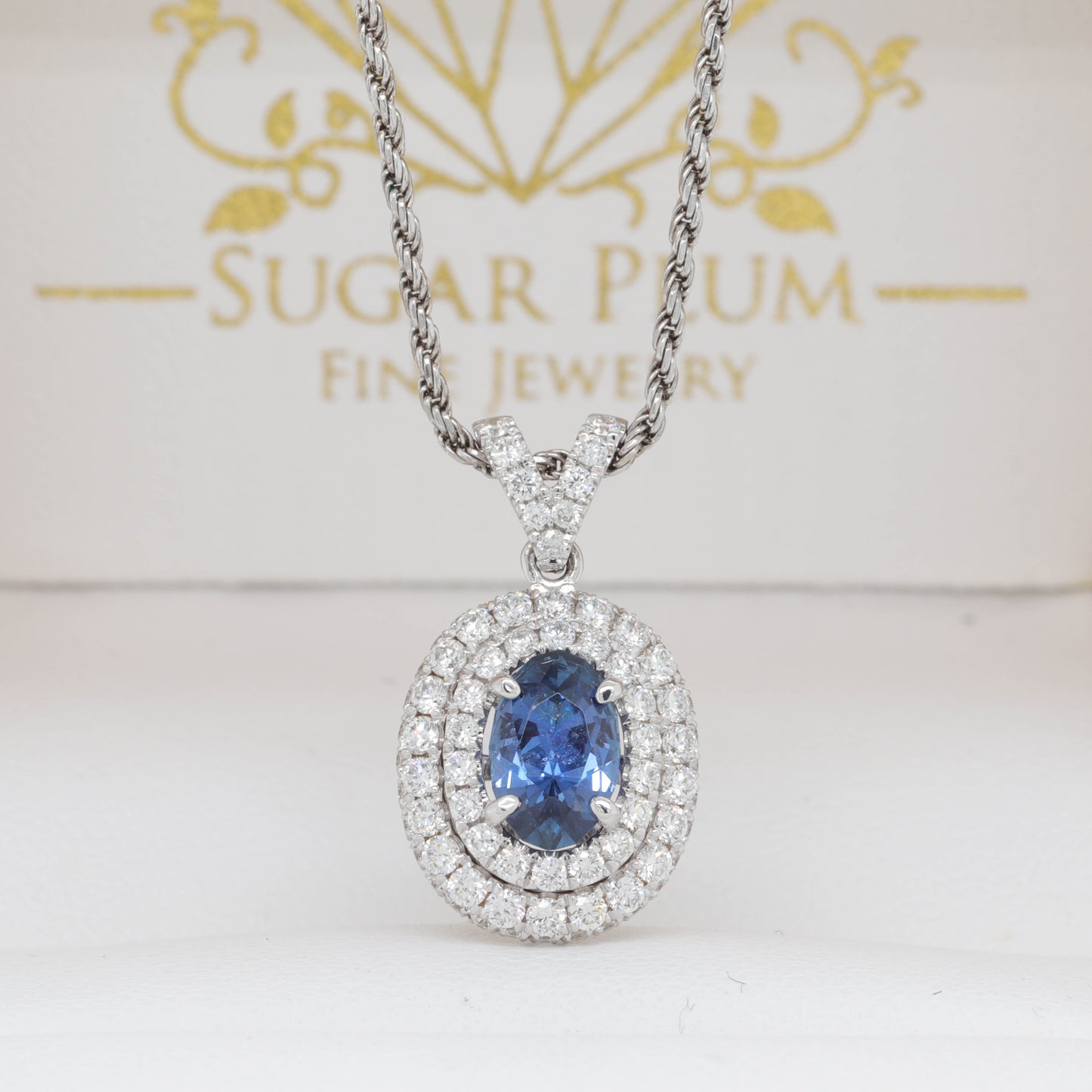 'Diana' Yogo Sapphire Necklace