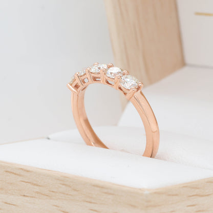 Hearts & Arrows Diamond Band - 1 CTW
