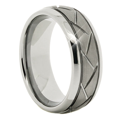 Polished Tungsten Band