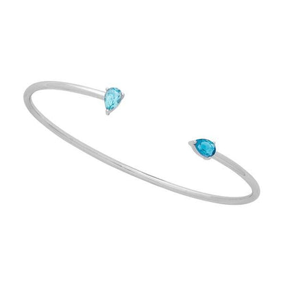 Topaz Cuff Bracelet