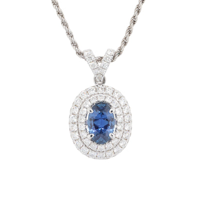 'Diana' Yogo Sapphire Necklace